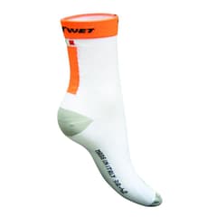 Chaussettes Outwet Skinlife Polyamide Blanc Orange