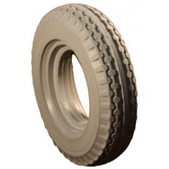 Pneu Plein Greentyre Snow Gris 300-8 Largeur Intérieure de Jante 50-53