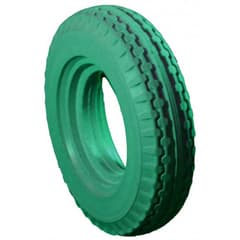 Pneu Plein Greentyre Snow Green 3.00-8 Largeur Intérieure de Jante 51-53mm