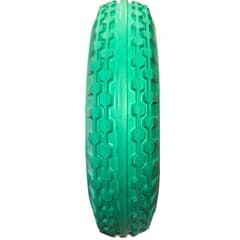 Pneu Plein Greentyre Snow Green 3.00-8 Largeur Intérieure de Jante 51-53mm