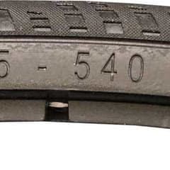 Pneu Plein Greentyre Sport Noir 22x1.00 ETRTO 25-489 Largeur Intérieure de Jante 18-20mm