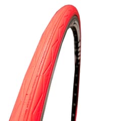 Pneu Plein Greentyre Sprint Rouge 700x23C Largeur Intérieure de Jante 14-16mm ETRTO 23-622