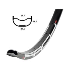 Jante VTT Notubes 26" ZTR ARCH MK3 Noir 32 Trous