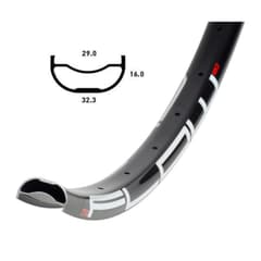 Jante Notubes ZTR Flow MK3 VTT 27.5" 32 Trous Noir