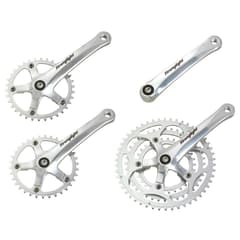 Pédalier Stronglight Tandem Impact Triple 48/38/28 Argent