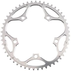 Plateau Extérieur Stronglight Type S PCD130 9/10v Argent 7075 50 dents