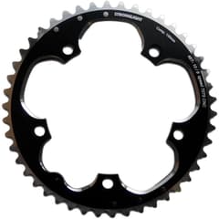 Plateau Extérieur Stronglight Type S PCD130 2x9/10v Noir 54 dents