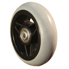 Roue et Pneu Plein Greentyre Stumpy Gris 4x1 100x30