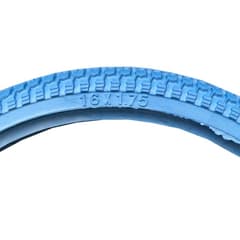 Pneu Plein Greentyre Tornado Bleu 16x1.75 Largeur Intérieure de Jante 23-26mm ETRTO 47-305