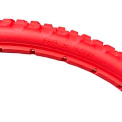 Pneu Plein Greentyre Tracker Rouge 24x1.75 Largeur Intérieure de Jante 23-25mm ETRTO 47-507