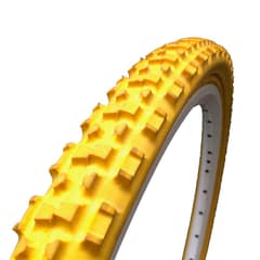 Pneu Plein Greentyre Tracker Jaune 26x1.75 Largeur Intérieure de Jante 19-22mm ETRTO 47-559