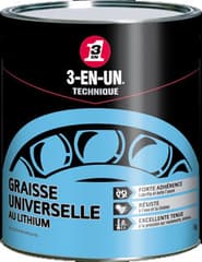 Graisse Universelle au Lithium 3en1 Pot de 1kg
