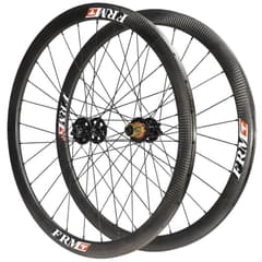 Paire de Roues FRM Carbon Meteor Disc Boyaux 10x135mm QR9 Shimano/Sram 10-11v