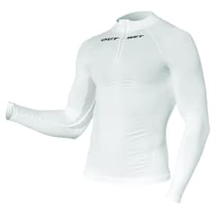 Sous-Vêtement Outwet WP3 Zip Manches Longues Blanc Taille Unique