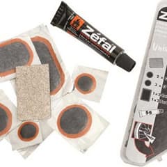 Kit de Réparation Zefal Universal 5 Rustines Colle Grattoir