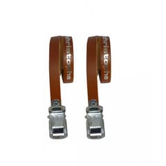 Paire de Courroies Zefal Christophe en Marron Noir pour Cale Pieds