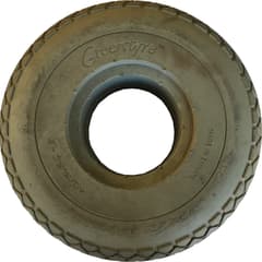 Pneu Greentyre gris 4.10/3.50-5 4PR - jante 73-75 mm