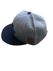 Casquette Snapback Vintage Schwalbe - Gris & Bleu avec Logo Brodé Schwalbe 73