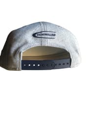 Casquette Snapback Vintage Schwalbe - Gris & Bleu avec Logo Brodé Schwalbe 73